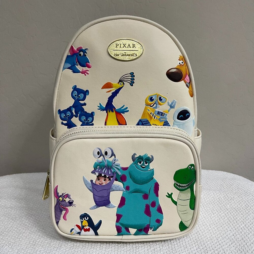 HER UNIVERSE ~ Pixar Characters Mini Backpack from Box Lunch - NWT!